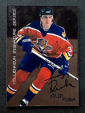 FILIP KUBA AUTO 2002-03 BAP SIGNATURE SERIES AUTOGRAPH BUYBACKS NO 109   65334