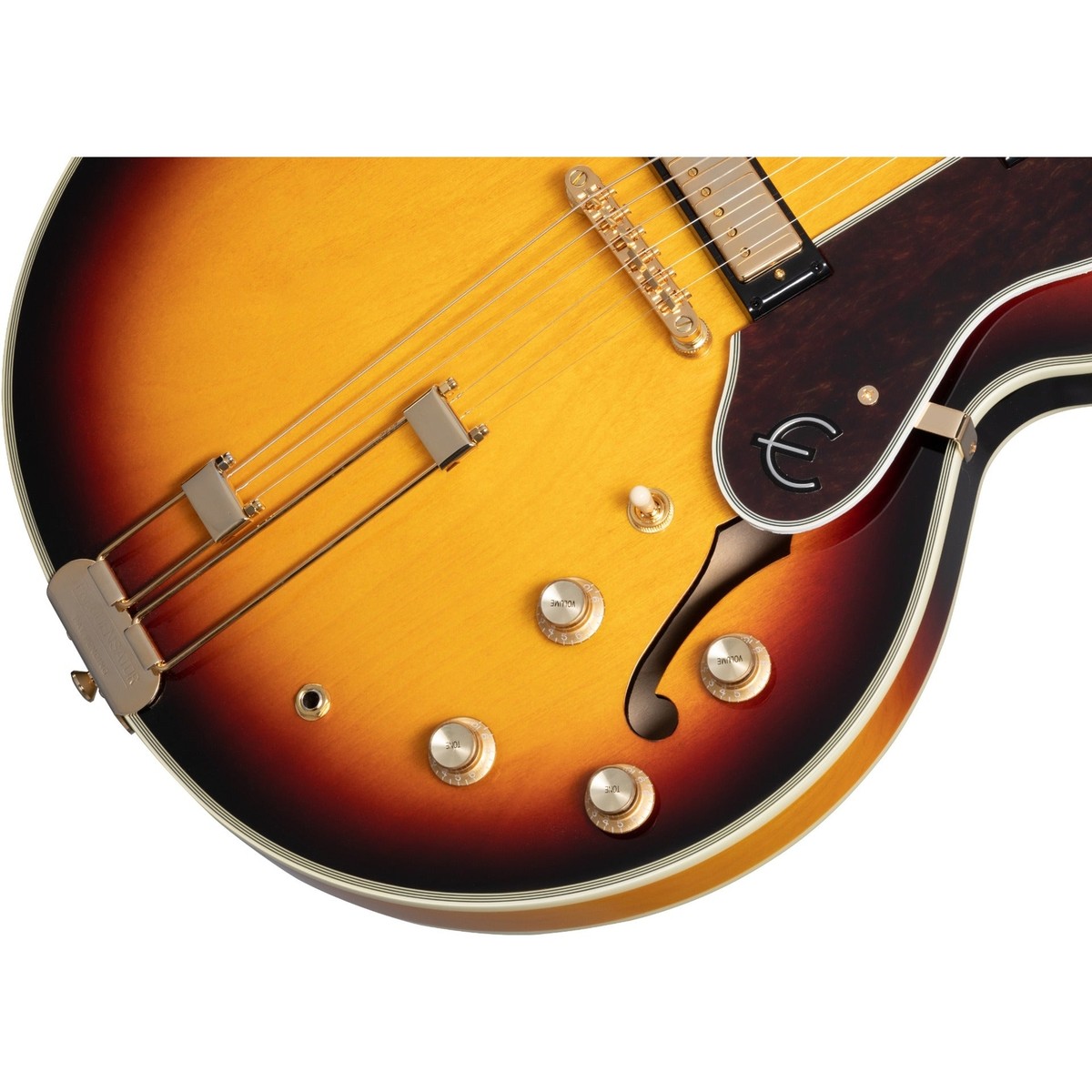 ギター Epiphone sheraton Frequensator sunburst Epiphone Sheraton Frequensator Vintage Sunburst (052