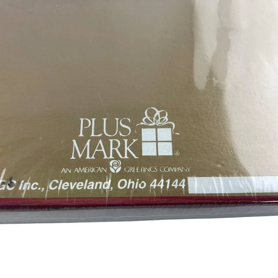 Plus Mark AGC Tarjetas de Navidad Paloma de la Paz Copos de Nieve Caja de 14 Sobres de Tarjetas Foto 4 de 4