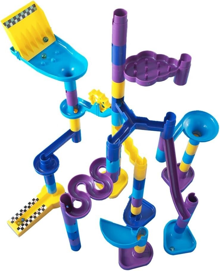Discovery Toys MARBLEWORKS Marble Run Starter | Kid-Powered Learning | Small