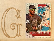 Luis Robert, White Sox/Mets, 2022 Donruss Diamond Kings Liberty Parallel #6🇬