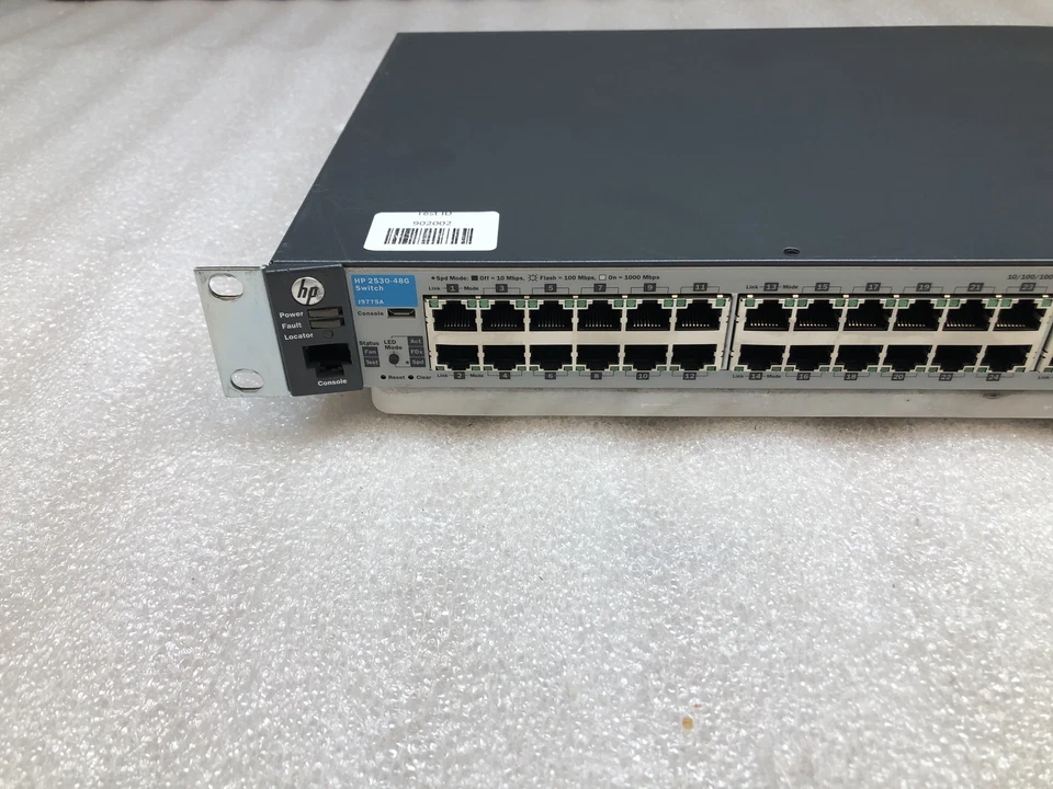 HP Enterprise 2530-48G J9775A 48-Port Gigabit Ethernet 4xSFP Network Switch - Image 2 of 4