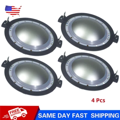 4 PCS Titanium Diaphragm For RCF ND850 CD850 CD860-T3 HDL20A 8Ohms CCAW 74.5mm