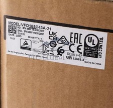 1PC NEW DELTA INVERTER FREQUENCY CONVERTER VFD185C43A-21