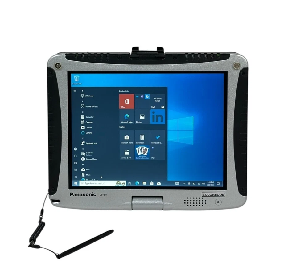 Panasonic Toughbook CF19 MK8 Core i5 3610ME 2.7GHz 16GB RAM 1TB SSD Win 10 Pro - Image 3 of 4