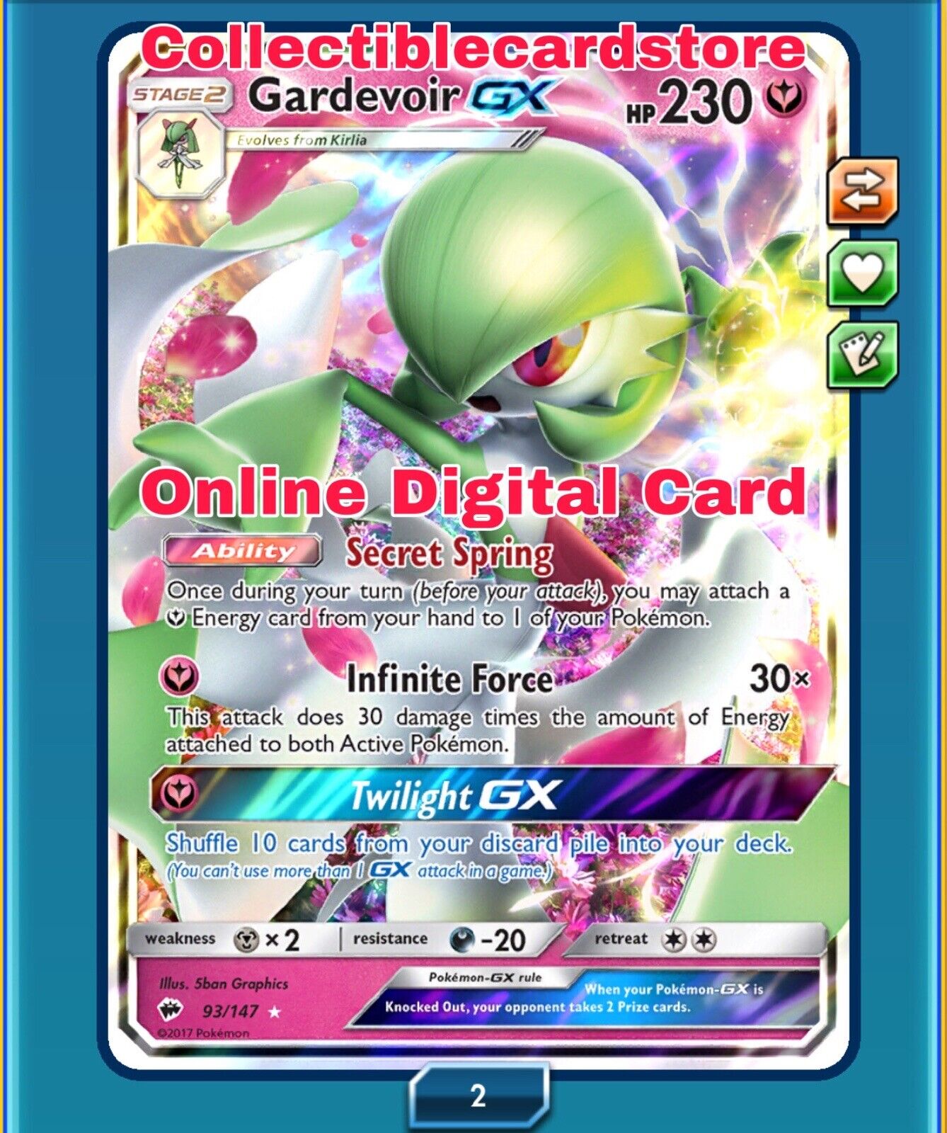 Gardevoir GX - Pokemon TCG Online Gameplay 