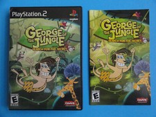 NO GAME- PLAYSTATION 2 GEORGE OF THE JUNGLE - CASE & MANUAL ONLY - NO GAME 