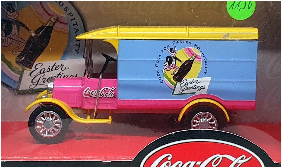 Matchbox 10.5cm Long Diecast 92465 - 1926 Ford Model TT (Easter) Coca Cola - Image 4 of 4