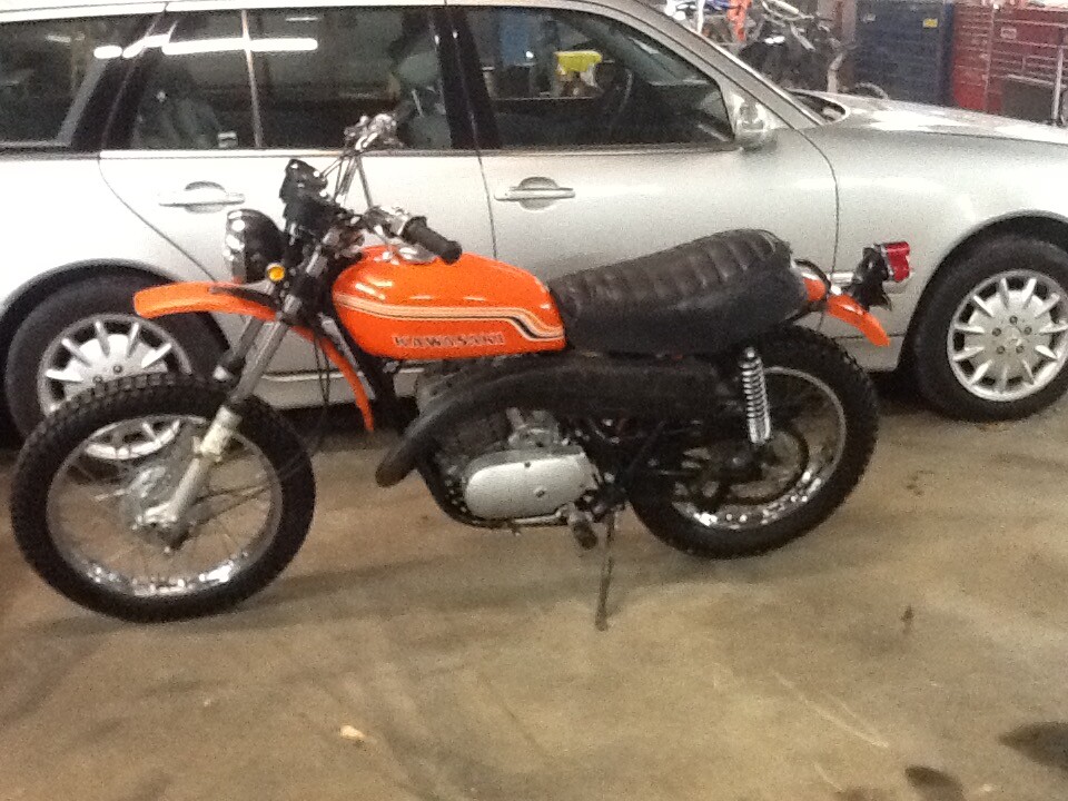 1972 Kawasaki F-8  1972 KAWASAKI F-8 BISON 250 ENDURO RUNNING SURVIVOR,LOW MILES,VERY ORIGINAL NICE