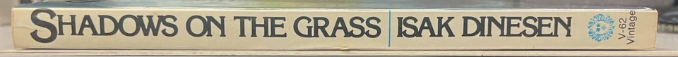 Shadows on the Grass by Isak Dinesen (1974 1st Vintage pb {V-62}, Essays, VG+) - Image 3 of 4
