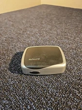 Genuine ReSound Hearing Aid Case Protective Container Grey & Silver