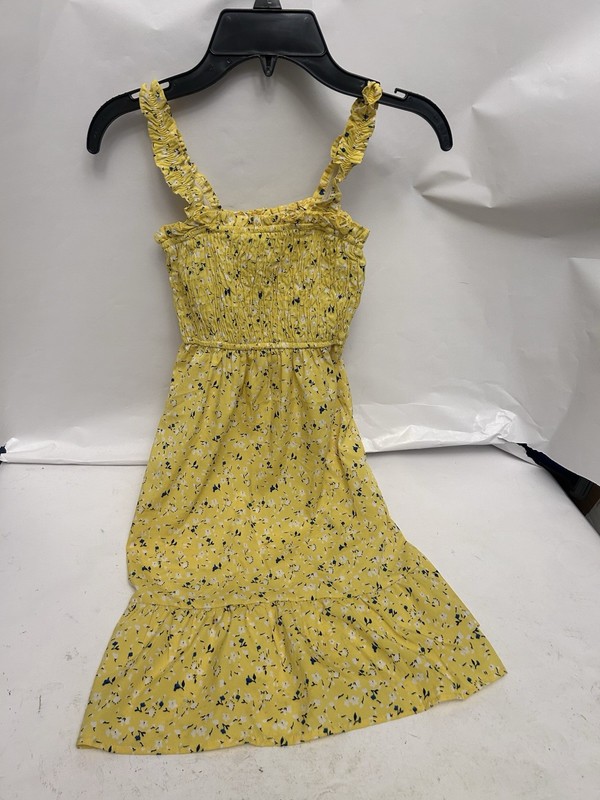 Speed Light Girls 8 yellow strappy sun dress