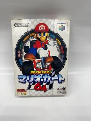 Mario Kart 64 Nintendo 64 N64 Japanese Version with Box, Tested