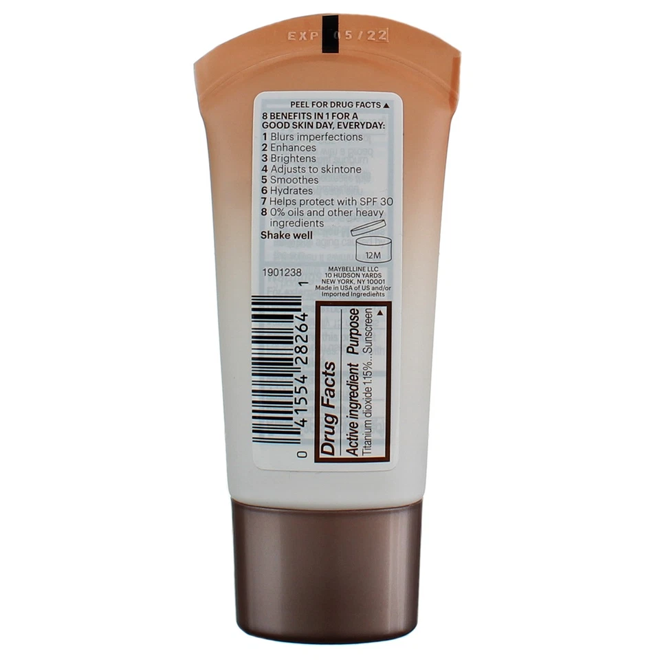 5 Pack Maybelline Dream Fresh BB Cream, Medium Sheer Tint 120, SPF 30, 1 fl oz - Image 2 of 4