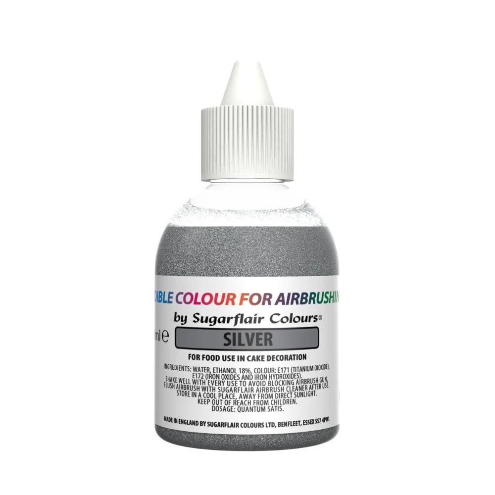 Silver - Airbrush Colour 60ml