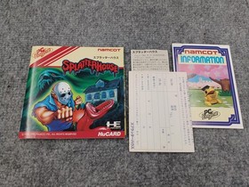 NAMCO PC Engine Soft Splatter House Used