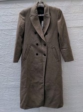 New Zara Double Breasted Long Coat Size XS