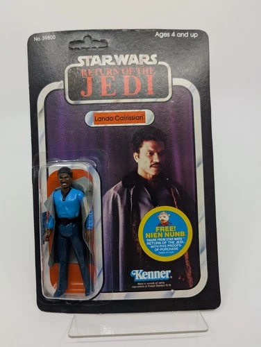 Vintage Kenner Star Wars Lando Calrissian ROTJ MOC 48 Back Transition Card