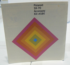 Polaroid SX-70 Accessory Kit 184 Product Manual 1977