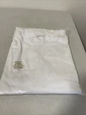 New ST. JOHNS BAY Turtleneck Long Sleeve T-Shirt Adult Men’s Size XL White