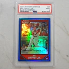 Ken Griffey Jr 2007 Bowman Chrome Blue Refractor /150  PSA 9  Pop 10 🐐