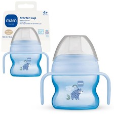 MAM Starter Cup 1 Count , Sippy Cup, Drinking Cup With Extra-Soft Spill-Free Sp