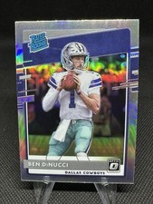 2020 Panini Donruss Optic - Rated Rookies Ben DiNucci #200 Holo Prizm (RC)