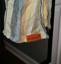 Wildbird Long Length Ring Sling Striped Baby Wearing Carrier