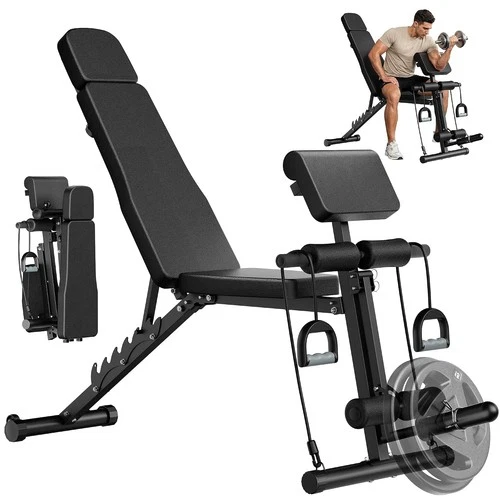 Adjustable Foldable Steelite Weight Bench for Home Gym Workout Equipment Sale