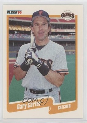 1990 Fleer Update Box Set Gary Carter #U-62 HOF uk2
