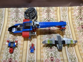 LEGO Marvel Ultimate Spider-Man #76016 Spider-Helicopter Rescue INCOMPLETE LOT