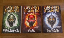 BOOK - Bundle Of X3 Douglas Hill Demon Stalkers Paperback Books Collection 