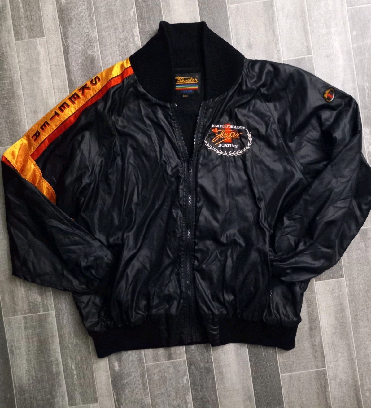 Vtg Skeeter High Performance Boating Windbreaker … - image 1