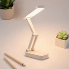 Foldable LED Desk Lamp, Rechargeable, Eye Comfort, Dorm Use