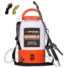 1 Gallon Electric Sprayer HD1000-S 15Ft Reach 2 Nozzles with Strap Handle