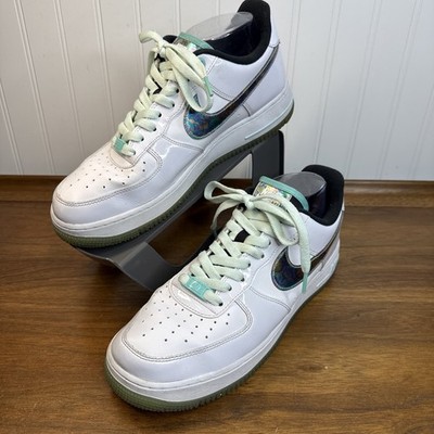 Nike Men s Size 9 Air Force 1 '07 LV8 'Abalone' Sneakers DD9613-100