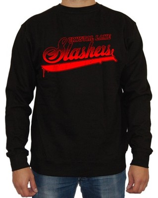 Crystal Lake Slasher Sweatshirt Kult Horror Jason 13th Blood Movie Vorhees