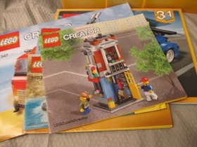 Lot of 12 LEGO Creator & Technic Instructions Booklets Manuals 31012 42007 42040
