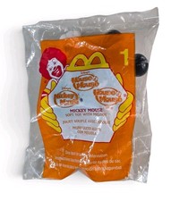McDonald's 2001 House Of Mouse  1 Mickey Mouse Soft Toy
