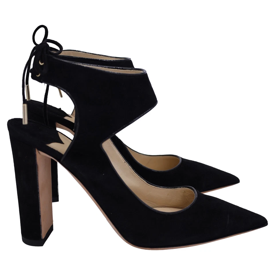 Jimmy Choo Mazey 100 Pumps In Suede Women Black Size 38
