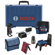 Bosch GCL10080CRT 12V MAX 100 ft. Cross-Line Laser Kit Certified Refurbished