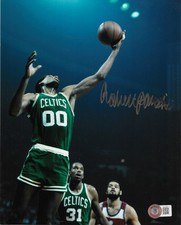 Robert Parish Signed 8x10 Photo Autographed BAS Boston Celtics HOF 00