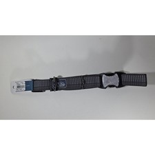 Coastal K9 Explorer Dog Collar Size L 18  26" gray Nylon Adjustable