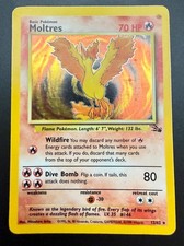 Moltres 12/62 Fossil Holo Rare Pokémon TCG WOTC Vintage LP Lightly Played on eBay