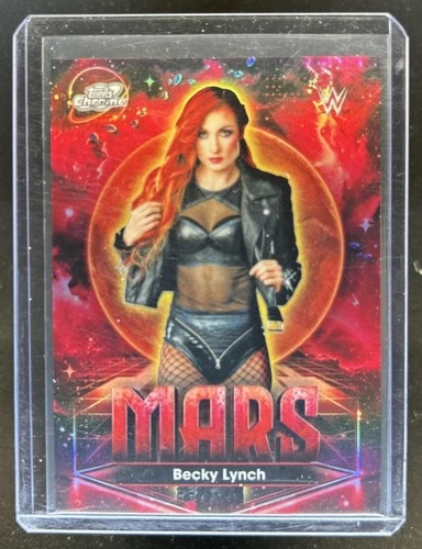 2026 Topps Cosmic Chrome WWE Becky Lynch Planetary Pursuit - Mars #PPM-7