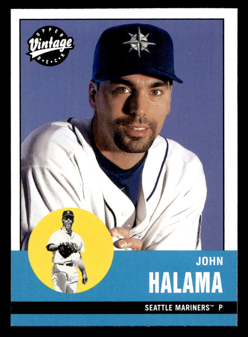 2001 Upper Deck - John Halama Baseball card Seattle Mariners Raw Trading Card