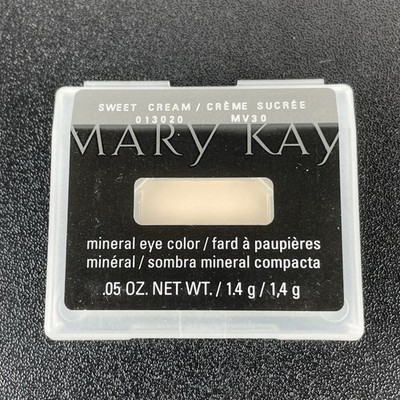 Mary Kay Mineral Eye Color Sweet Cream Full Size .05 oz 013020 MV30, Brand New