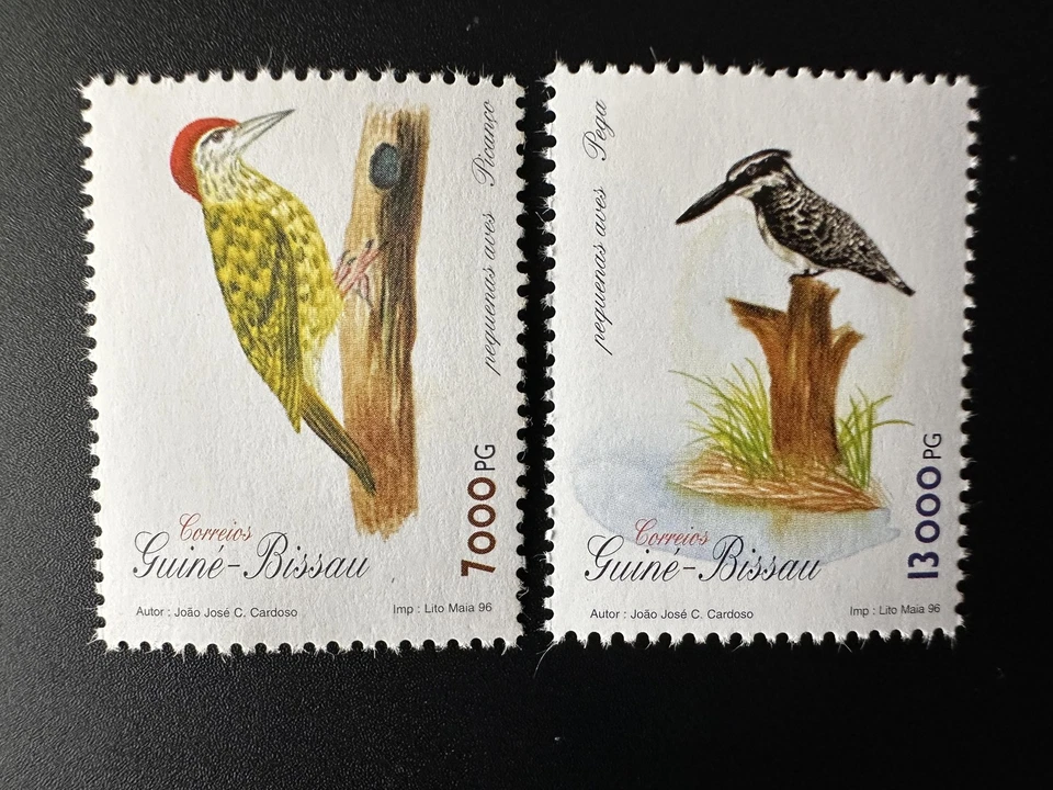 Guiné-Bissau Guinea Guinée 1996 Mi. 1244 - 1245 Oiseaux Birds Vögel Aves MNH - Photo 1/1