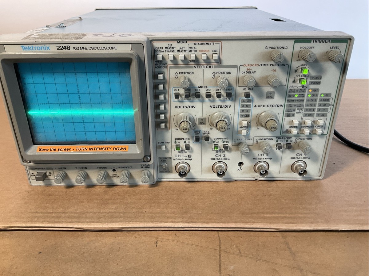 Tektronix 2246 4 Channel 100 MHz Oscilloscope | eBay