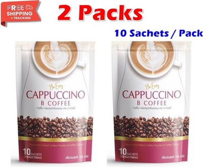 2 X Be Easy Cappuccino B Coffee Instant 10 Sachets